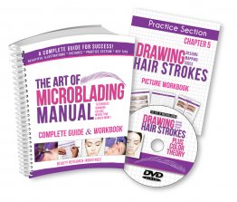 The Art of Microblading Manual (w/DVD)